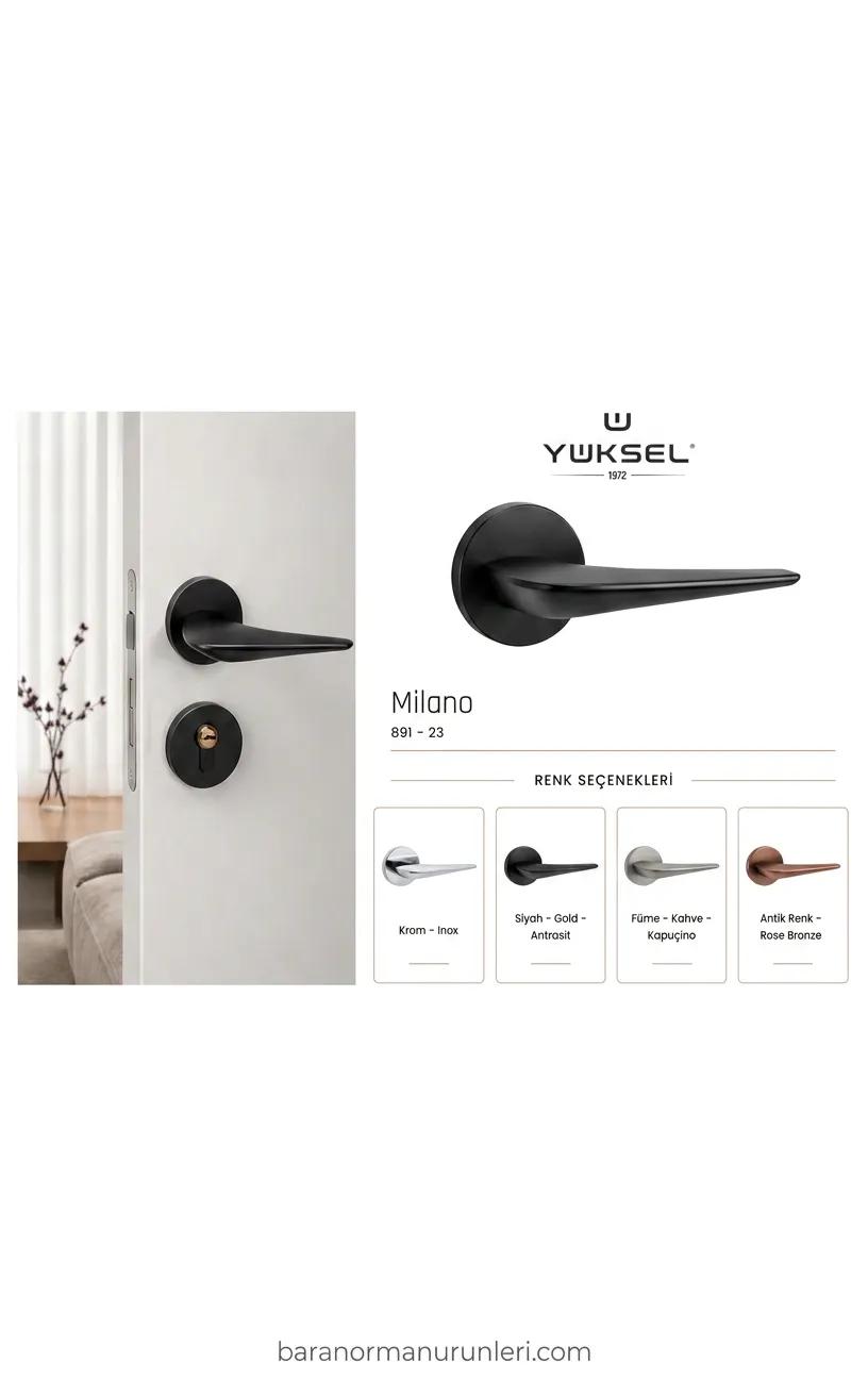 Yüksel Milano İtalyan Yuvarlak Rozetli